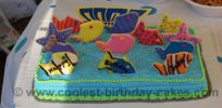 Nice Design Ideas Fishing Birthday Cake Coolest Fish For Your Best Homemade